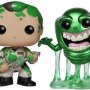 Ghostbusters: Dr. Peter Venkman & Slimer Pop! Vinyl (SDCC 2014)