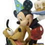 Walt Disney: Pluto & Mickey Birthday (Jim Shore)