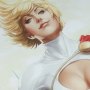 Power Girl Art Print Framed (Stanley Lau)