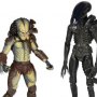 Alien Vs. Predator (KENNER): Predator Renegade Vs. Alien Big Chap 2-PACK