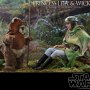 Star Wars: Princess Leia And Wicket (Return Of The Jedi)