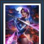 Psylocke Art Print (Ian MacDonald)