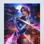 Marvel: Psylocke Art Print (Ian MacDonald)