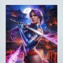 Marvel: Psylocke Art Print (Ian MacDonald)