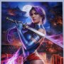 Psylocke Art Print (Ian MacDonald)