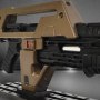 Alien 2: Marine Pulse Rifle Brown Bess Weathered