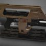 Marine Pulse Rifle Brown Bess Weathered