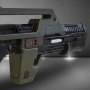 Marine Pulse Rifle OD Green Weathered (HCG)