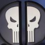 Punisher Logo Bookends