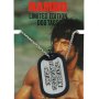 Rambo Dog Tags With Ball Chain Logo