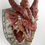 Red Dragon Trophy Plaque