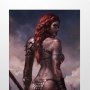 Red Sonja: Red Sonja Birth Of She-Devil Post-Battle Bloody Art Print (Jeehyung Lee)