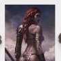 Red Sonja Birth Of She-Devil Pre-Battle Art Print (Jeehyung Lee)