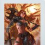 Red Sonja: Red Sonja Queen Of Scavengers Art Print (Alex Pascenko)