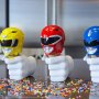 Mighty Morphin Power Rangers Designer Series: Red, Yellow & Blue Power Rangers Scoops 3-SET (Erik Scoggan)