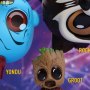 Guardians Of Galaxy 2: Rocket, Groot And Yondu Space Traveling Cosbabby