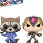 Marvel Vs. Capcom: Rocket Vs. Mega Man X Pop! Vinyl 2-PACK (GameStop)