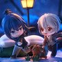 Shion & Nezumi Distant Snowy Night Chibi