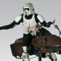 Star Wars: Speeder Bike And Scout Trooper