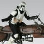 Speeder Bike And Scout Trooper (studio)