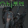 Alien Warrior Faux Bronze (studio)