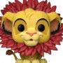 Lion King: Simba Leaf Mane Flocked Pop! Vinyl (Entertainment Earth)