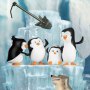 Penguins Of Madagascar: Skipper, Kowalski, Private & Rico D-Stage Diorama