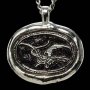 Smaug Wax Seal Pendant And Chain