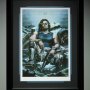 Escape From New York: Snake Plissken Art Print Framed (Fabian Schlaga)