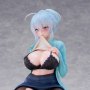 Original Character: Snow Woman Yukino Mifuyu Sitting (Puuzaki Puuna)
