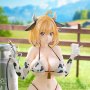 Sophia F. Shirring Cow Bikini
