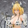 Sophia F. Shirring Cow Bikini