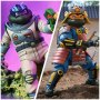 Space Adventure Donatello & Samurai Adventure Michelangelo 2-PACK