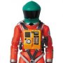 Space Suit Green Helmet & Orange Suit