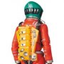 Space Suit Green Helmet & Orange Suit