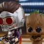 Guardians Of Galaxy 2: Star-Lord And Groot Cosbaby 2-SET