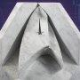 Starfleet Emblem Stonework Faux Marble Bookend