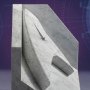 Starfleet Emblem Stonework Faux Marble Bookend