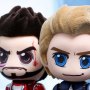 Captain America-Civil War: Steve Rogers And Tony Stark Velvet Hair Cosbaby