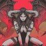 Succubus Art Print (Godmachine)