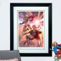 Supergirl And Power Girl Art Print (Alex Garner)