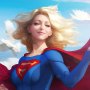 Supergirl Art Print (Stanley Lau)