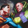 Superman Vs. Lex Luthor Art Print (Alex Pascenko)