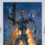 Terminator: Terminator 2 Future Wars Art Print (Dave Seeley)