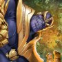 Thanos On Throne Variant  Art Print (Ian MacDonald And Doo-Chun)