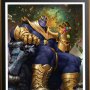 Thanos On Throne Variant  Art Print (Ian MacDonald And Doo-Chun)