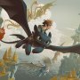 There Were Dragons Art Print (George Caltsoudas)