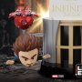 Avengers-Infinity Saga: Tony Stark & MARK 7 Suit Pod Mod Stark Tower Series Egg Attack Mini