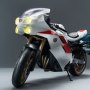 Transformed Cyclone For Shin Masked Rider FigZero Vehicle