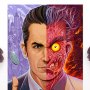 Two-Face Art Print (Florian Bertmer)